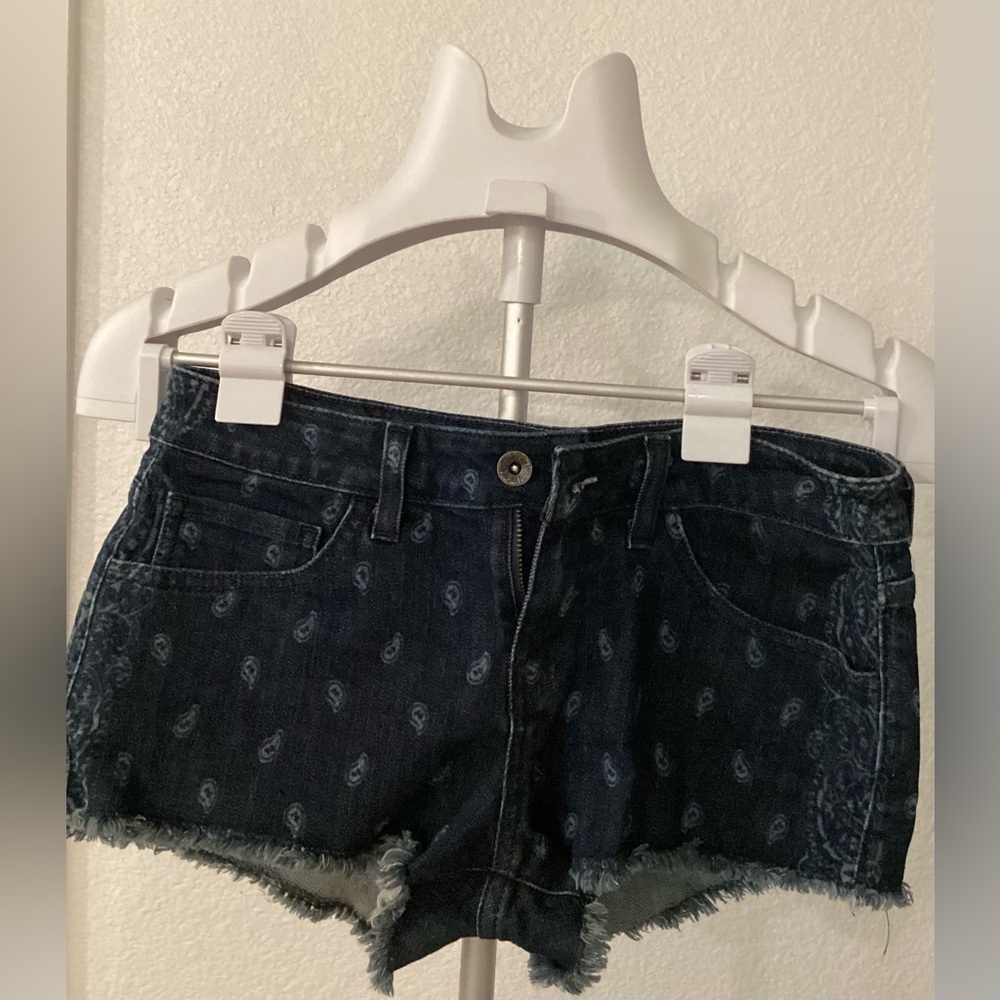 Vans Dark Blue Jean Shorts for Women